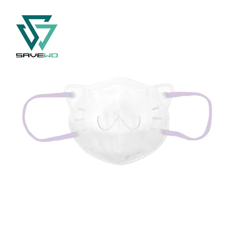 the same in white with lavender ear strings